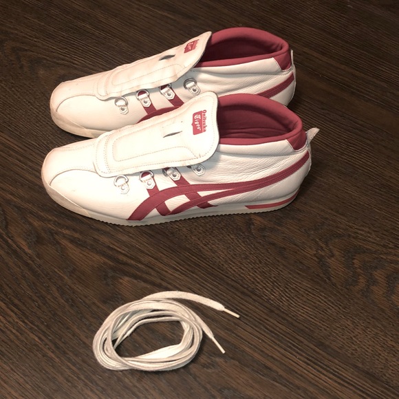 Onitsuka Tiger by Asics Other - Onitsuka Tiger Corsair mid-top (off white/crimson)